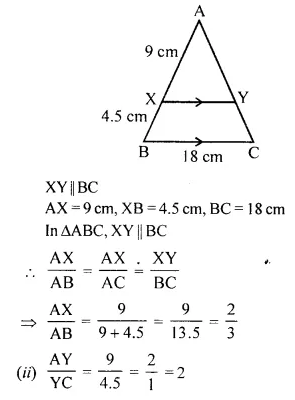 Selina Concise Mathematics Class 10 ICSE Solutions Chapter 15 Similarity Ex 15E Q1.2