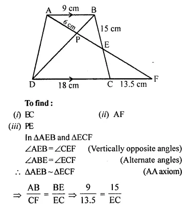 Selina Concise Mathematics Class 10 ICSE Solutions Chapter 15 Similarity Ex 15E Q2.2