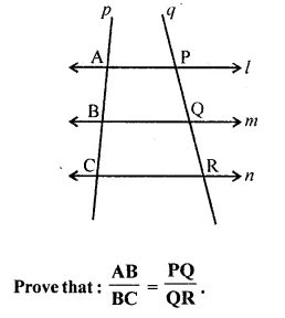 Selina Concise Mathematics Class 10 ICSE Solutions Chapter 15 Similarity Ex 15E Q8.1