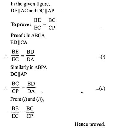 Selina Concise Mathematics Class 10 ICSE Solutions Chapter 15 Similarity Ex 15E Q9.2