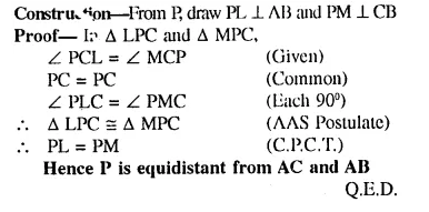 Selina Concise Mathematics Class 10 ICSE Solutions Chapter 16 Loci (Locus and Its Constructions) Ex 16A Q2.3