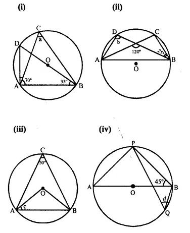 Selina Concise Mathematics Class 10 ICSE Solutions Chapter 17 Circles Ex 17A Q5.1