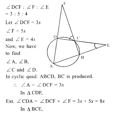 Selina Concise Mathematics Class 10 ICSE Solutions Chapter 17 Circles Ex 17C Q19.1