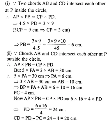Selina Concise Mathematics Class 10 ICSE Solutions Chapter 18 Tangents and Intersecting Chords Ex 18B Q1.4