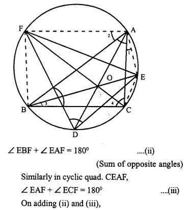 Selina Concise Mathematics Class 10 ICSE Solutions Chapter 18 Tangents and Intersecting Chords Ex 18C Q10.1