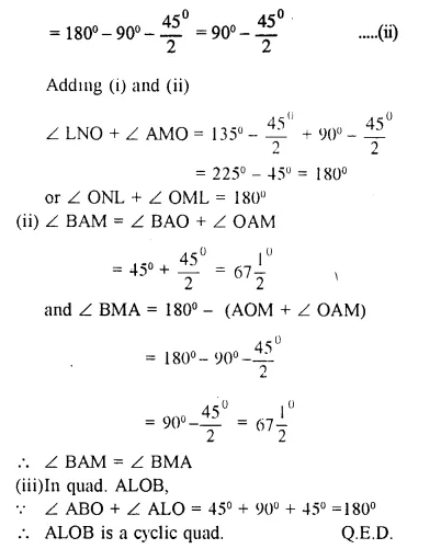 Selina Concise Mathematics Class 10 ICSE Solutions Chapter 18 Tangents and Intersecting Chords Ex 18C Q22.3