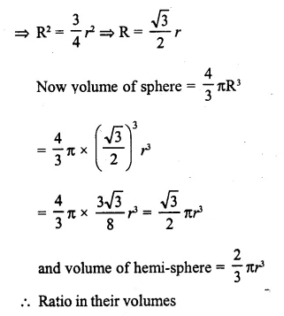Selina Concise Mathematics Class 10 ICSE Solutions Chapter 20 Cylinder, Cone and Sphere Ex 20C Q10.1