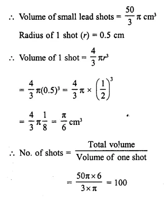 Selina Concise Mathematics Class 10 ICSE Solutions Chapter 20 Cylinder, Cone and Sphere Ex 20E Q5.2