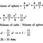 Selina Concise Mathematics Class 10 ICSE Solutions Chapter 20 Cylinder, Cone and Sphere Ex 20G Q6.1