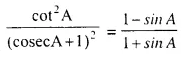 Selina Concise Mathematics Class 10 ICSE Solutions Chapter 21 Trigonometrical Identities Ex 21A Q28.1