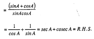Selina Concise Mathematics Class 10 ICSE Solutions Chapter 21 Trigonometrical Identities Ex 21B Q1.17