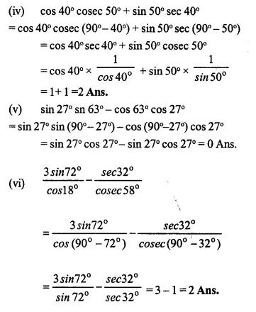 Selina Concise Mathematics Class 10 ICSE Solutions Chapter 21 Trigonometrical Identities Ex 21E Q7.4