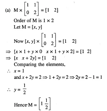 Selina Concise Mathematics Class 10 ICSE Solutions Chapter 9 Matrices Ex 9C Q17.2