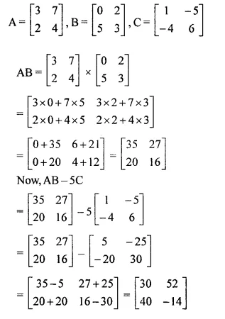 Selina Concise Mathematics Class 10 ICSE Solutions Chapter 9 Matrices Ex 9C Q19.2