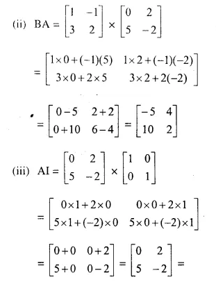 Selina Concise Mathematics Class 10 ICSE Solutions Chapter 9 Matrices Ex 9C Q2.3