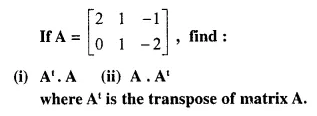 Selina Concise Mathematics Class 10 ICSE Solutions Chapter 9 Matrices Ex 9C Q27.1