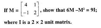 Selina Concise Mathematics Class 10 ICSE Solutions Chapter 9 Matrices Ex 9C Q28.1