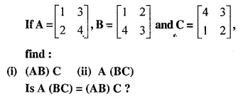 Selina Concise Mathematics Class 10 ICSE Solutions Chapter 9 Matrices Ex 9C Q5.1