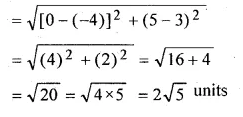 ML Aggarwal Class 10 Solutions for ICSE Maths Chapter 11 Section Formula Chapter Test Q2.2