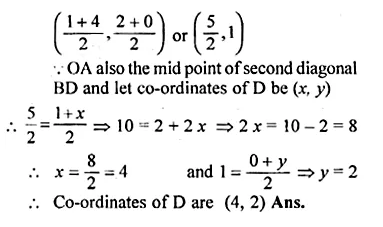 ML Aggarwal Class 10 Solutions for ICSE Maths Chapter 11 Section Formula Ex 11 Q23.1