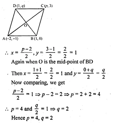 ML Aggarwal Class 10 Solutions for ICSE Maths Chapter 11 Section Formula Ex 11 Q24.1