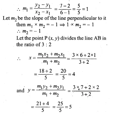 ML Aggarwal Class 10 Solutions for ICSE Maths Chapter 12 Equation of a Straight Line Chapter Test Q12.1