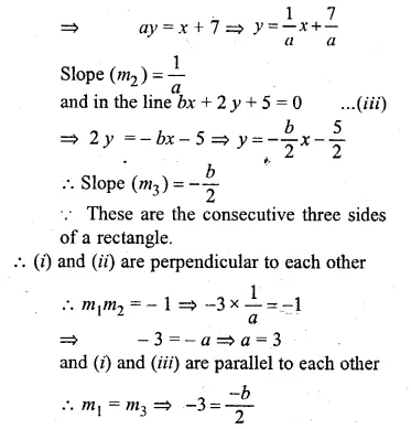 ML Aggarwal Class 10 Solutions for ICSE Maths Chapter 12 Equation of a Straight Line Ex 12.2 Q10.1