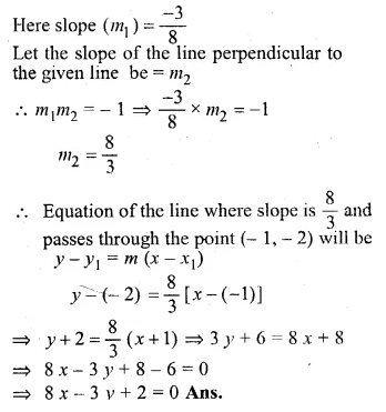 ML Aggarwal Class 10 Solutions for ICSE Maths Chapter 12 Equation of a Straight Line Ex 12.2 Q17.1