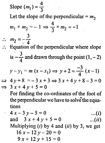 ML Aggarwal Class 10 Solutions for ICSE Maths Chapter 12 Equation of a Straight Line Ex 12.2 Q23.1