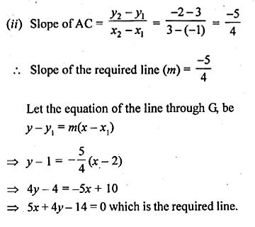ML Aggarwal Class 10 Solutions for ICSE Maths Chapter 12 Equation of a Straight Line Ex 12.2 Q28.2