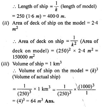 ML Aggarwal Class 10 Solutions for ICSE Maths Chapter 13 Similarity Chapter Test Q13.1