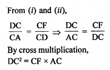 ML Aggarwal Class 10 Solutions for ICSE Maths Chapter 13 Similarity Ex 13.2 Q5.3
