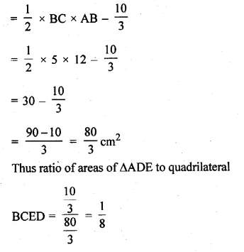 ML Aggarwal Class 10 Solutions for ICSE Maths Chapter 13 Similarity Ex 13.3 Q15.4