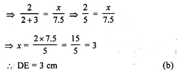 ML Aggarwal Class 10 Solutions for ICSE Maths Chapter 13 Similarity MCQS Q13.2