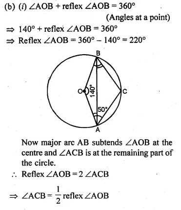 ML Aggarwal Class 10 Solutions for ICSE Maths Chapter 15 Circles Ex 15.1 Q5.3
