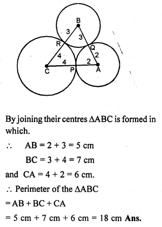 ML Aggarwal Class 10 Solutions for ICSE Maths Chapter 15 Circles Ex 15.3 Q10.1