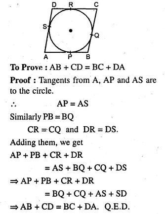 ML Aggarwal Class 10 Solutions for ICSE Maths Chapter 15 Circles Ex 15.3 Q11.2