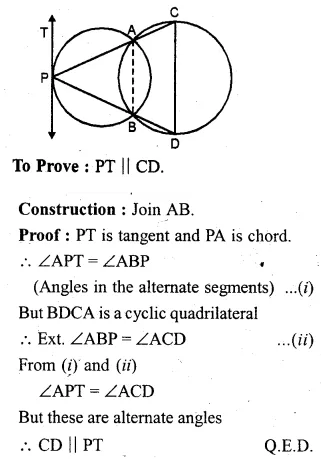 ML Aggarwal Class 10 Solutions for ICSE Maths Chapter 15 Circles Ex 15.3 Q38.3