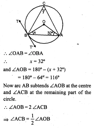 ML Aggarwal Class 10 Solutions for ICSE Maths Chapter 15 Circles Ex 15.3 Q39.3