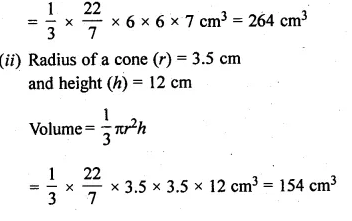 ML Aggarwal Class 10 Solutions for ICSE Maths Chapter 17 Mensuration Ex 17.2 Q5.1
