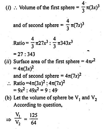 ML Aggarwal Class 10 Solutions for ICSE Maths Chapter 17 Mensuration Ex 17.3 Q10.1