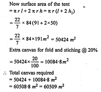 ML Aggarwal Class 10 Solutions for ICSE Maths Chapter 17 Mensuration Ex 17.4 Q11.2