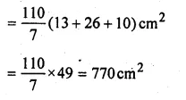 ML Aggarwal Class 10 Solutions for ICSE Maths Chapter 17 Mensuration Ex 17.4 Q20.2