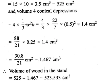 ML Aggarwal Class 10 Solutions for ICSE Maths Chapter 17 Mensuration Ex 17.4 Q6.2
