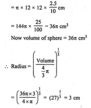 ML Aggarwal Class 10 Solutions for ICSE Maths Chapter 17 Mensuration Ex 17.5 Q8.1