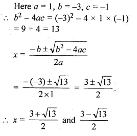 ML Aggarwal Class 10 Solutions for ICSE Maths Chapter 5 Quadratic Equations in One Variable Ex 5.3 Q7.1