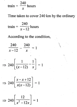 ML Aggarwal Class 10 Solutions for ICSE Maths Chapter 5 Quadratic Equations in One Variable Ex 5.5 Q26.1