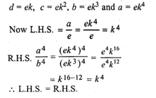 ML Aggarwal Class 10 Solutions for ICSE Maths Chapter 7 Ratio and Proportion Chapter Test Q10.1