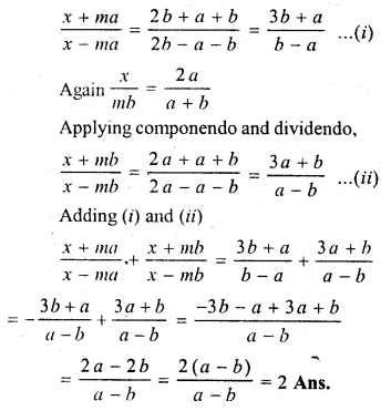 ML Aggarwal Class 10 Solutions for ICSE Maths Chapter 7 Ratio and Proportion Chapter Test Q19.1