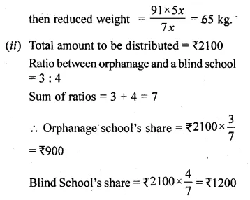 ML Aggarwal Class 10 Solutions for ICSE Maths Chapter 7 Ratio and Proportion Ex 7.1 Q15.1